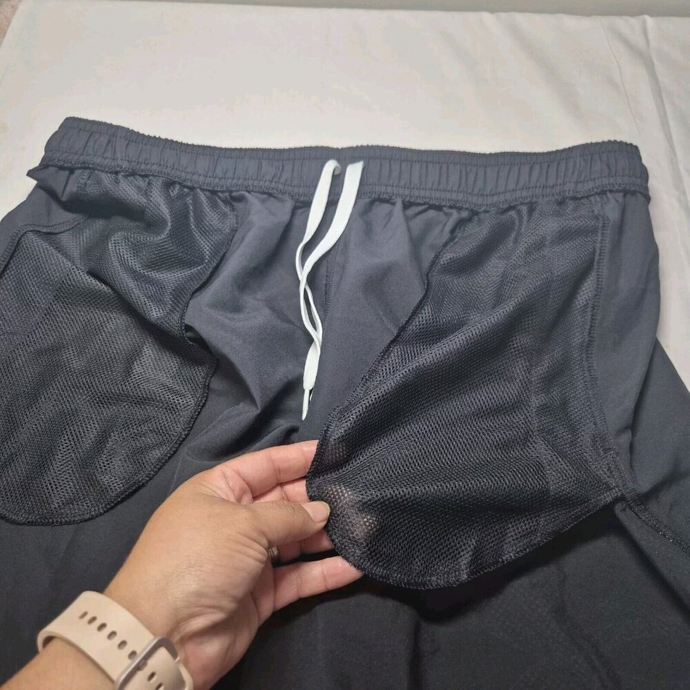 Under Armour Men's Size Xl Loose Black Elastic Waist Mesh Pockets Athletic (04) - Picture 9 of 9